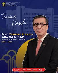 Yasonna Laoly|Kemenkumham 