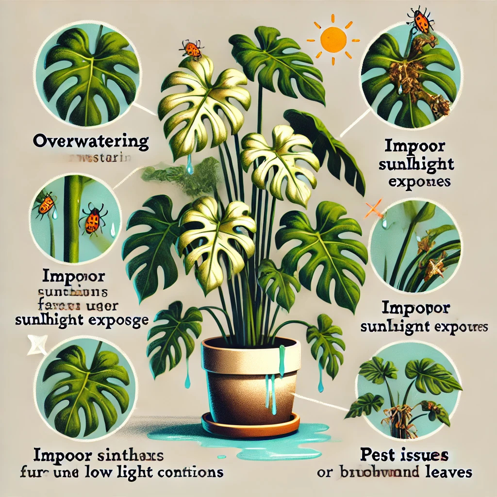 Common Mistakes in Monstera Cultivation